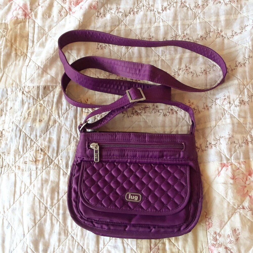 Lug Small Purple Crossbody Bag